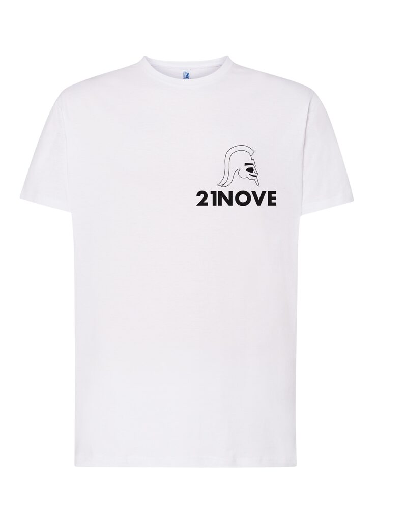 T-shirt bianca 21Nove personalizzata